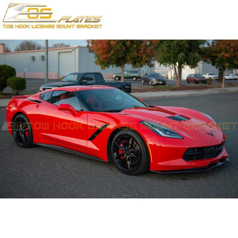 Corvette C7 Tow Hook License Plate Mount Bracket - Extreme Online Store