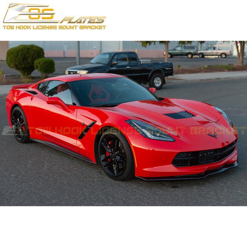 Corvette C7 Tow Hook License Plate Mount Bracket - Extreme Online Store