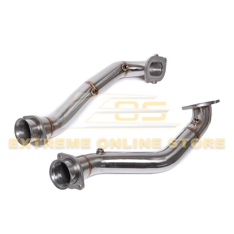 Corvette C7 3" Stainless Steel Race Series Race Cat Connection Downpipe - Extreme Online Store