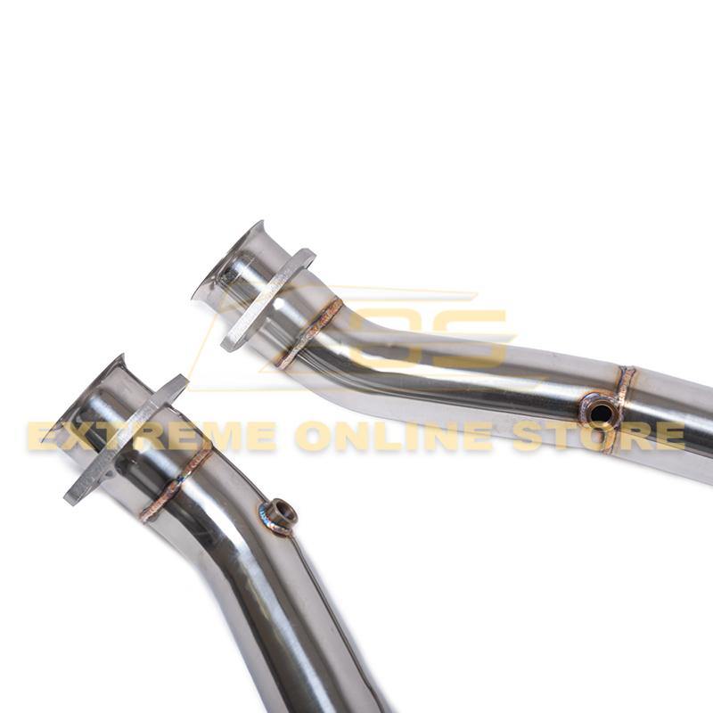 Corvette C7 3" Stainless Steel Race Series Race Cat Connection Downpipe - Extreme Online Store