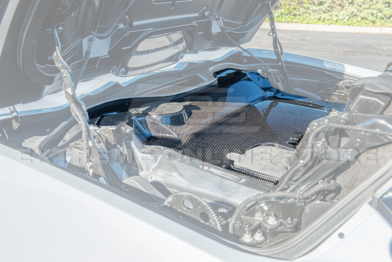 Corvette C8 HTC Carbon Fiber Engine Bay Panel Cover