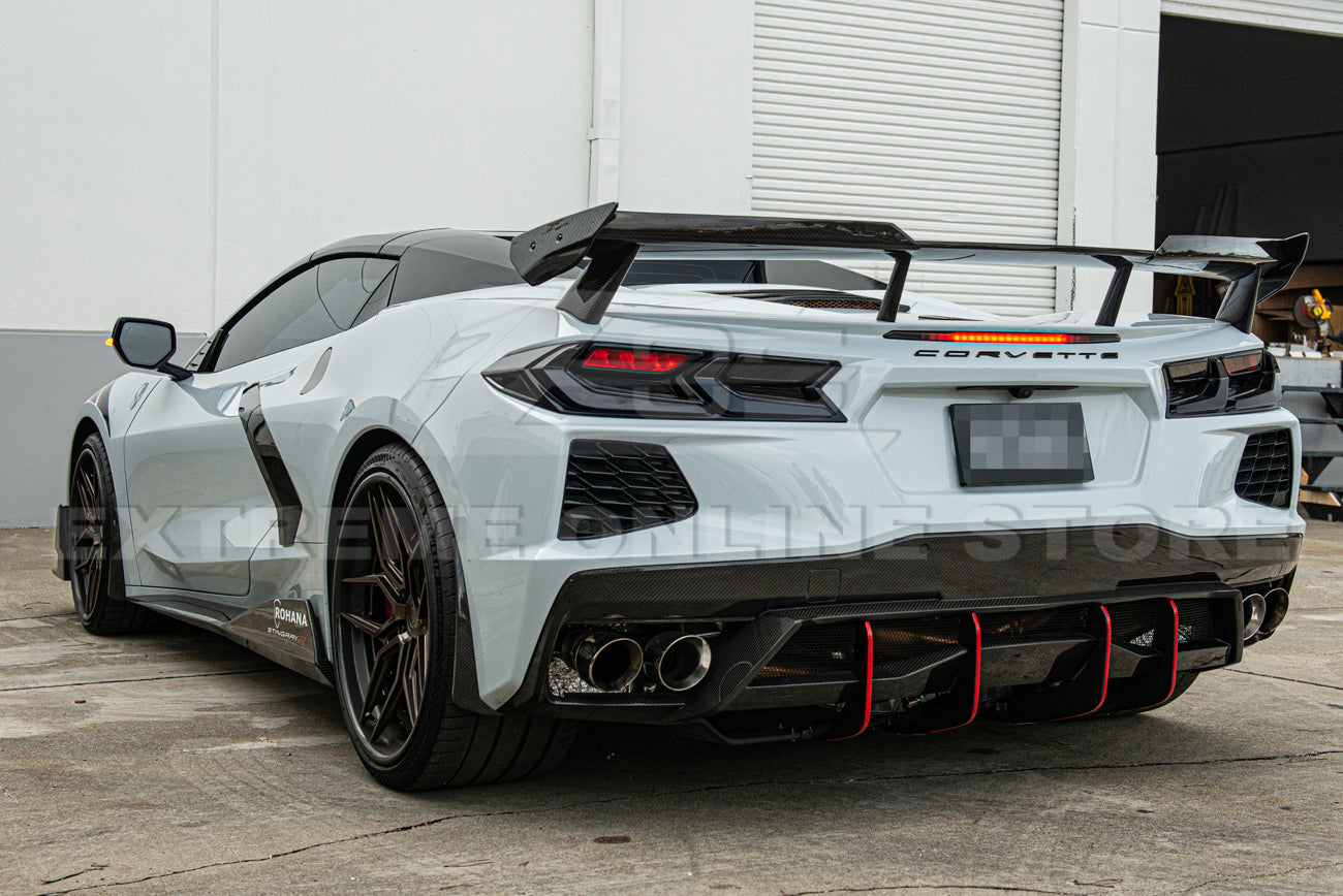 Chevrolet Corvette C8 Dark Tinted Rear Light Cover