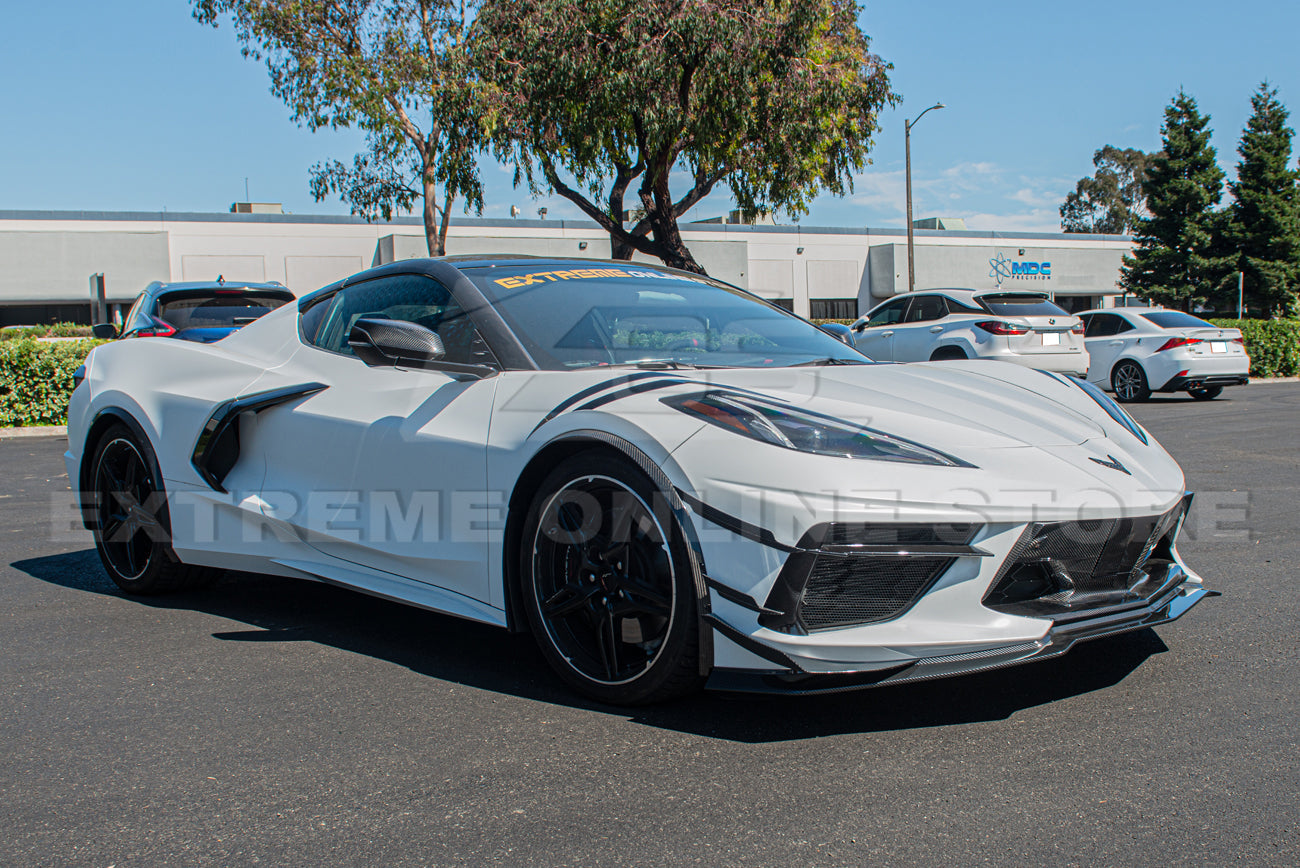 Corvette C8 Z06 Z07 Performance Front Lip & Canards
