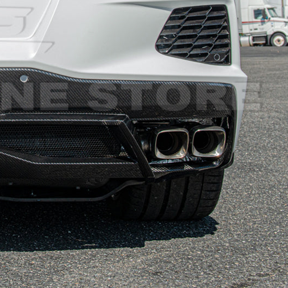 Chevrolet Corvette C8 Carbon Fiber Rear Diffuser