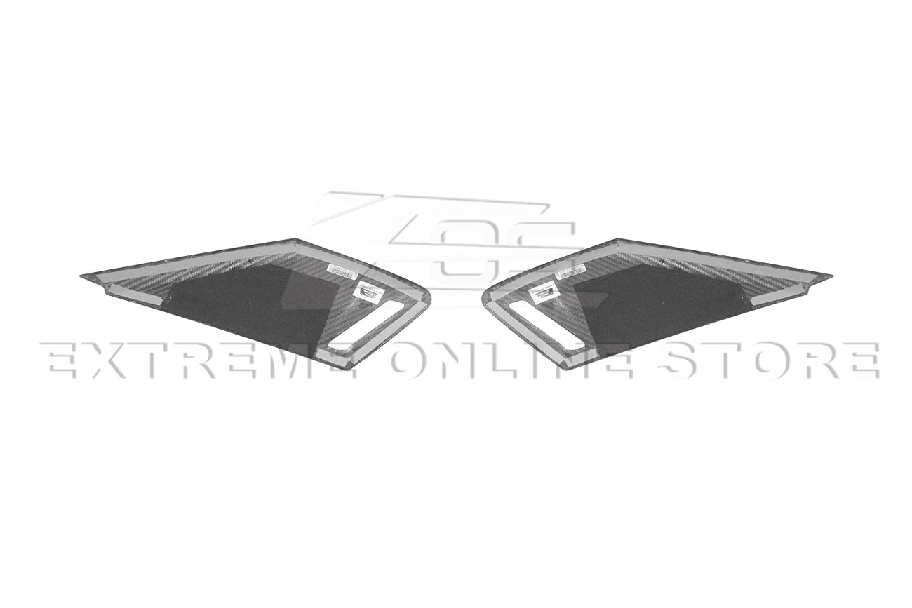 Corvette C8 Carbon Fiber Interior Door Speaker Cover