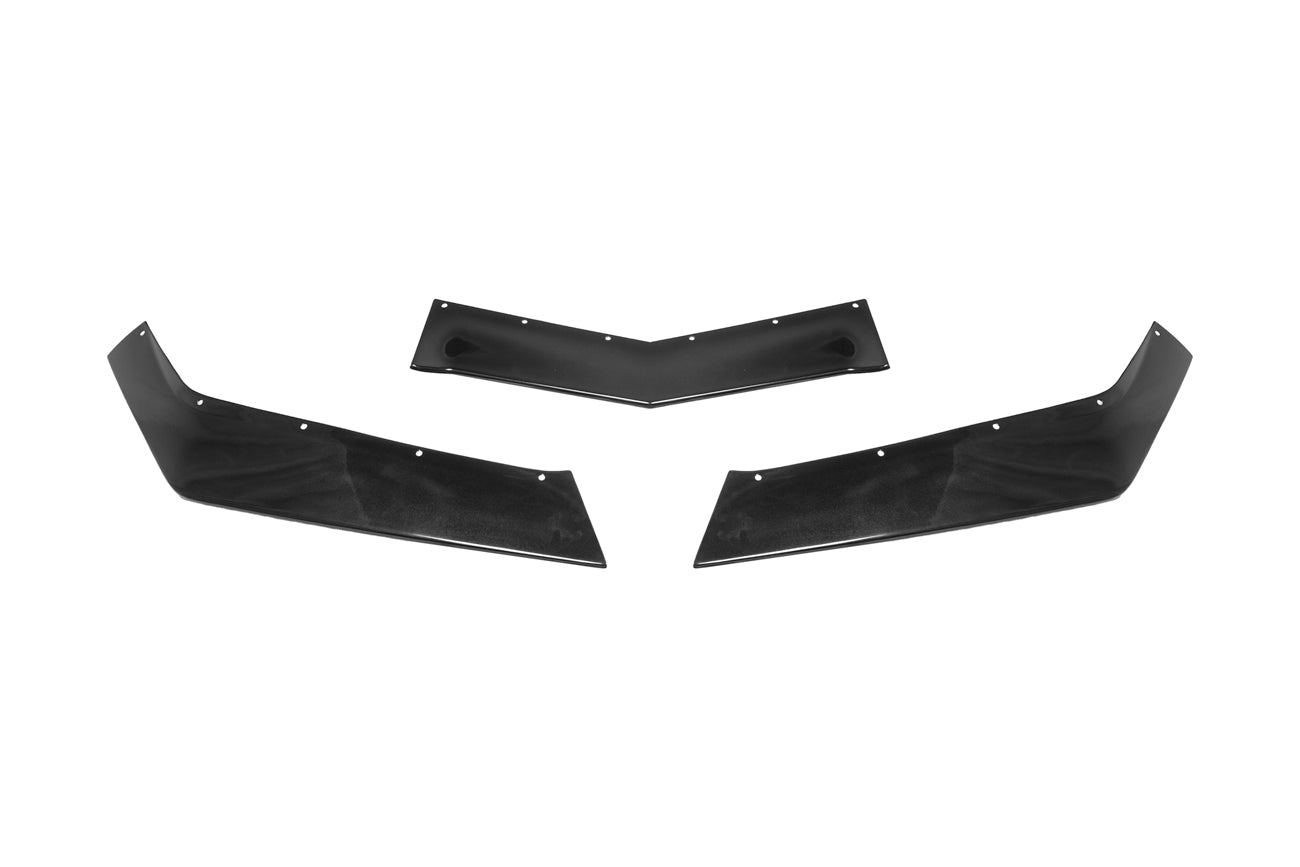 Corvette C8 Z06 Carbon Fiber 3 Pieces Front Lip Splitter