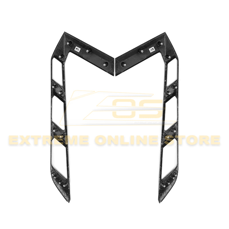 Corvette C8 Coupe Carbon Fiber Rear Hatch Vent