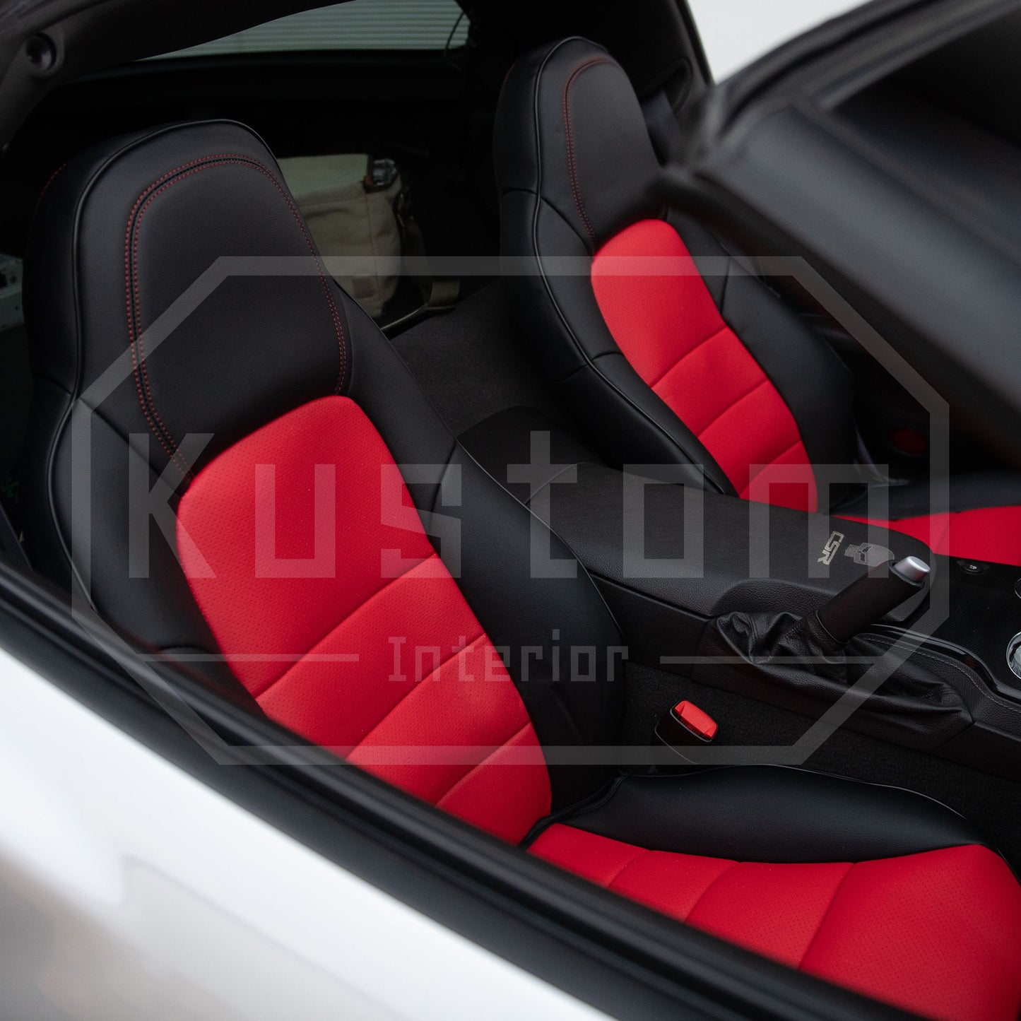 Chevrolet Corvette C6 Custom Leather Seat Covers