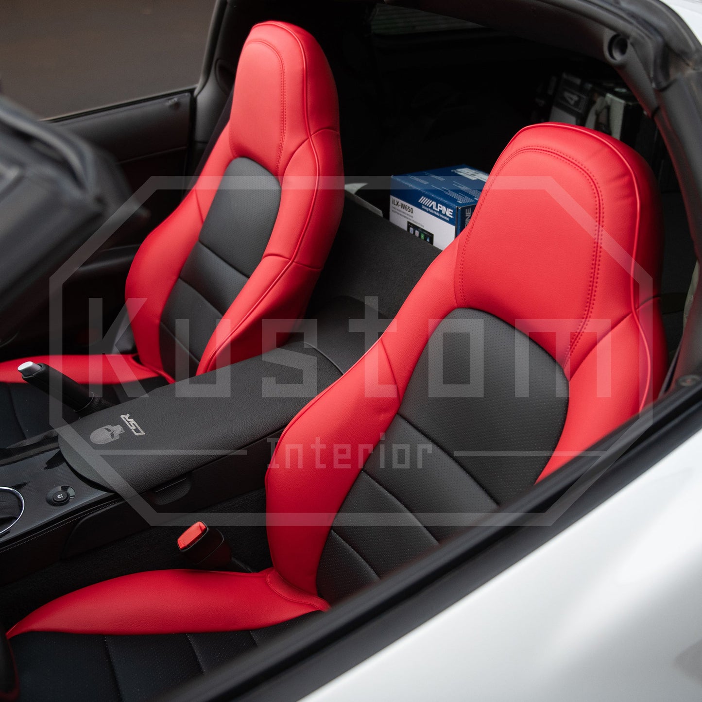 Chevrolet Corvette C6 Custom Leather Seat Covers