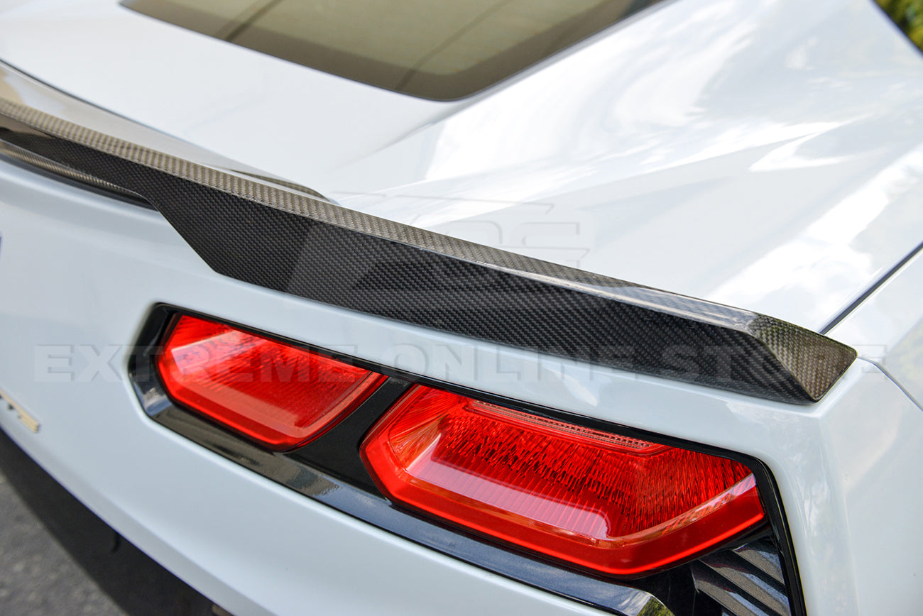 Corvette C7 Stingray / Z51 Package Carbon Fiber Rear Spoiler