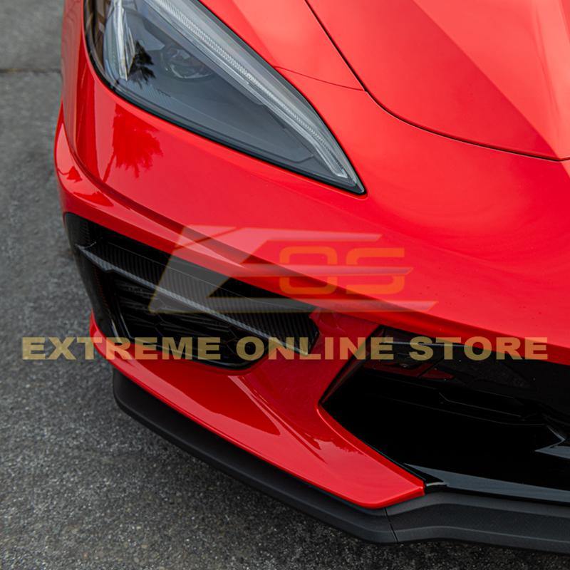 Corvette C8 Carbon Fiber Front Grille Insert - Extreme Online Store