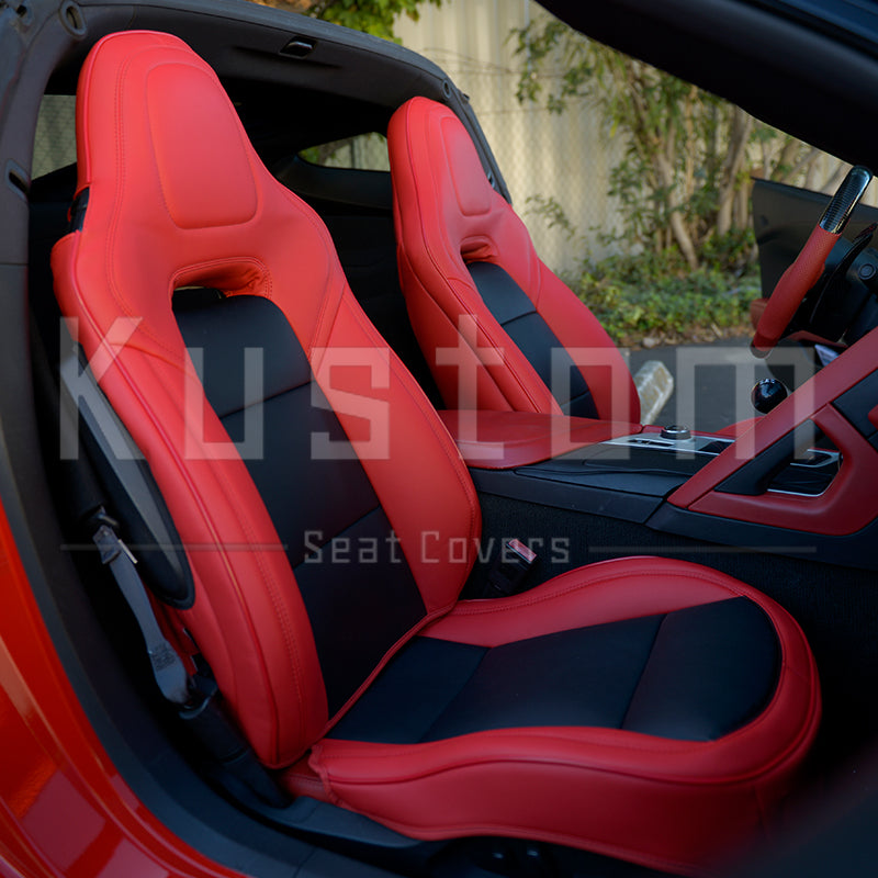 Chevrolet Corvette C7 Custom Leather Seat Covers