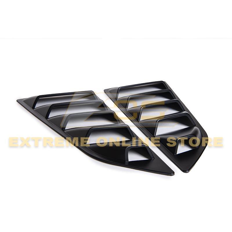 Corvette C7 Coupe Rear Side Window Louver Covers - Extreme Online Store