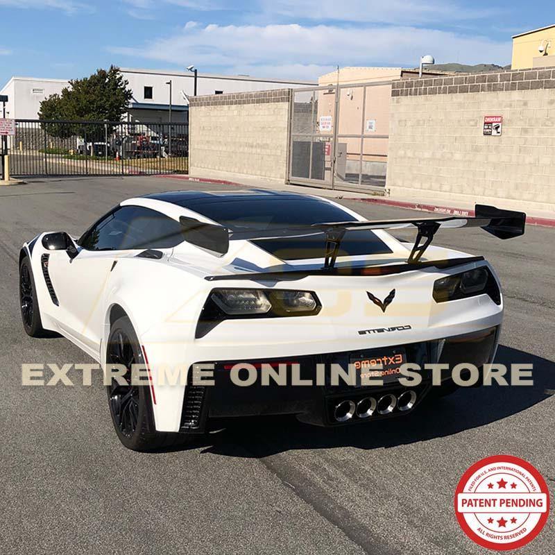 Corvette C7 ZR1 ZTK Conversion Rear Spoiler High Wing - Extreme Online Store