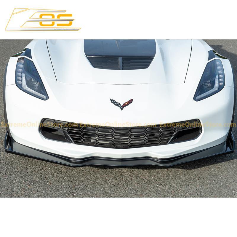 Corvette C7 Stage 2.5 ZR1 Conversion Extended Front Splitter Air Dam - Extreme Online Store