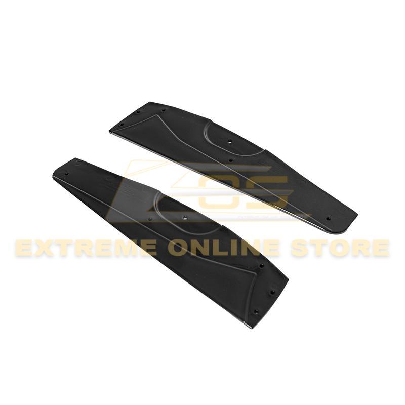 Corvette C6 Base Model Extended Front Splitter Lip & Side Skirts Rocker Panels - Extreme Online Store