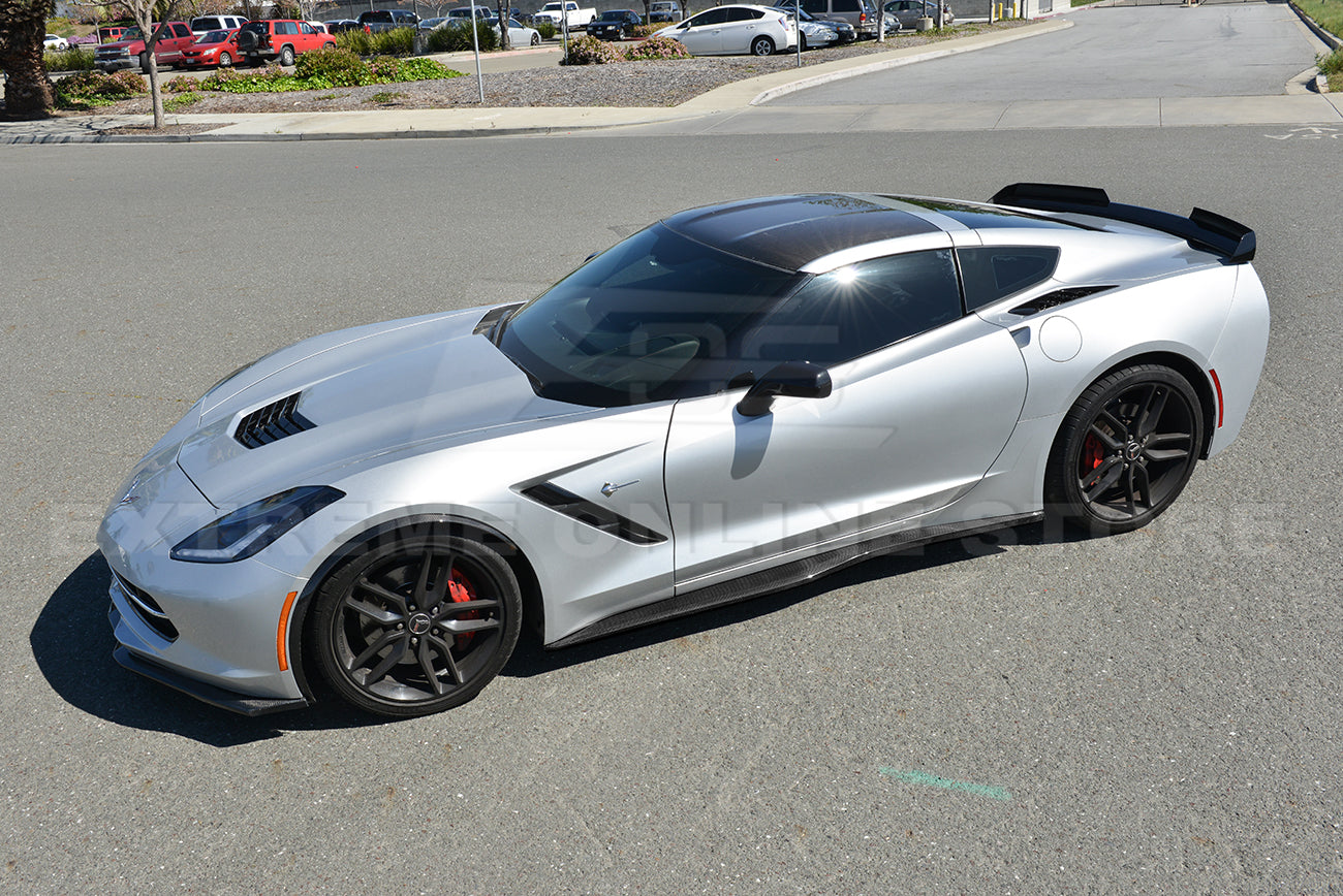 Corvette C7 Z06 Conversion Side Skirts Rocker Panels