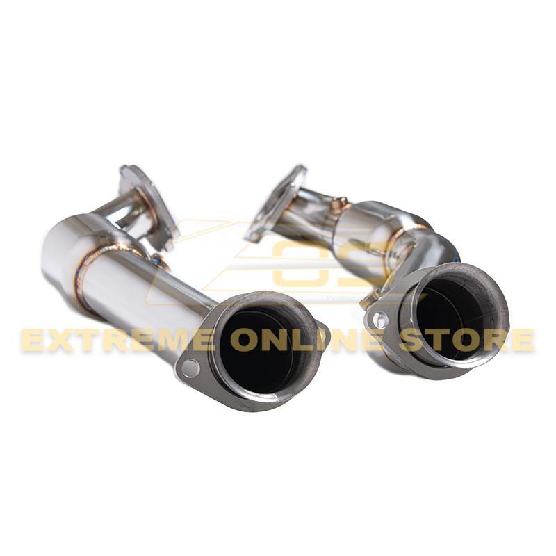 Corvette C7 6.2L 3" Stainless Steel High Flow Cats Connection Downpipe - Extreme Online Store