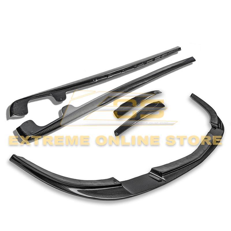 Corvette C6 Grand Sport / Z06 Front Splitter Lip & Side Skirts Rocker Panels - Extreme Online Store