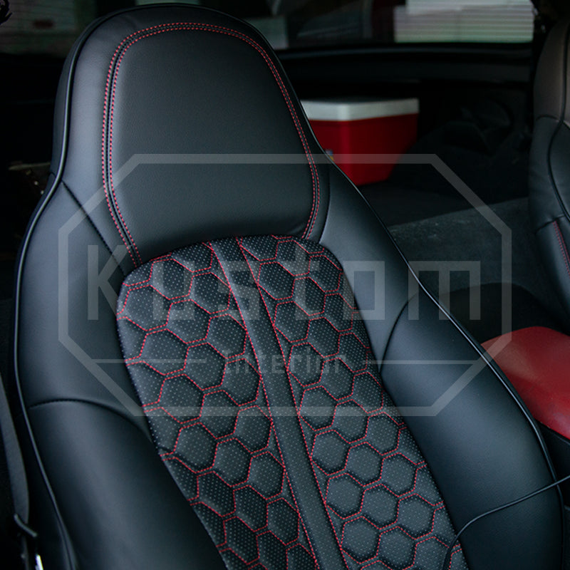 Chevrolet Corvette C6 Custom Leather Seat Covers