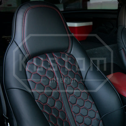 Chevrolet Corvette C6 Custom Leather Seat Covers