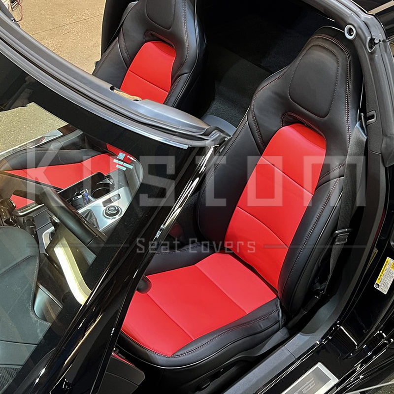 Chevrolet Corvette C7 Custom Leather Seat Covers