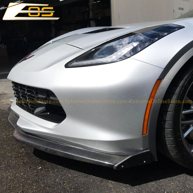 Corvette C7 Stage 2 / 3 Front Splitter Lip | Front Spoiler - ExtremeOnlineStore