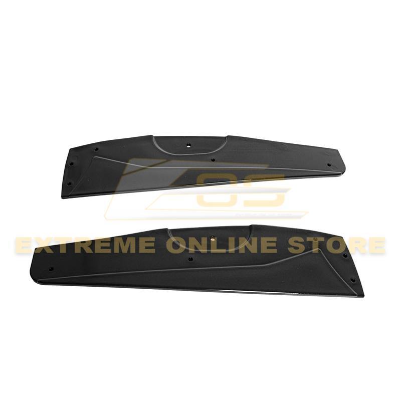 Corvette C6 Base Model Extended Front Splitter Lip & Side Skirts Rocker Panels - Extreme Online Store