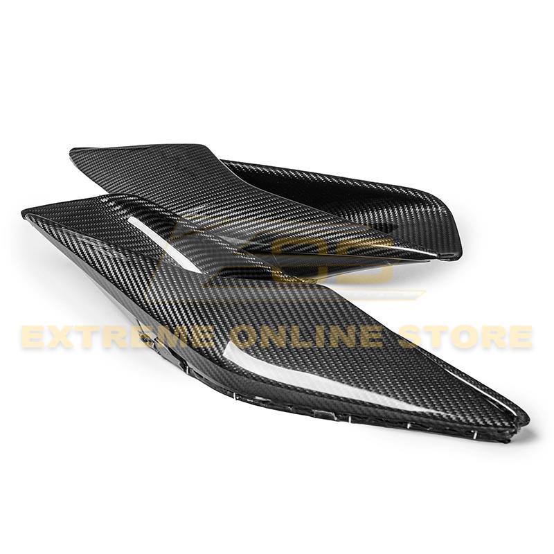 Corvette C7 Carbon Fiber Rear Quarter Intake Vents - Extreme Online Store