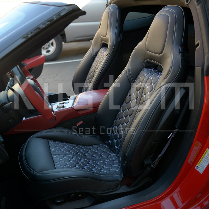 Chevrolet Corvette C7 Custom Leather Seat Covers