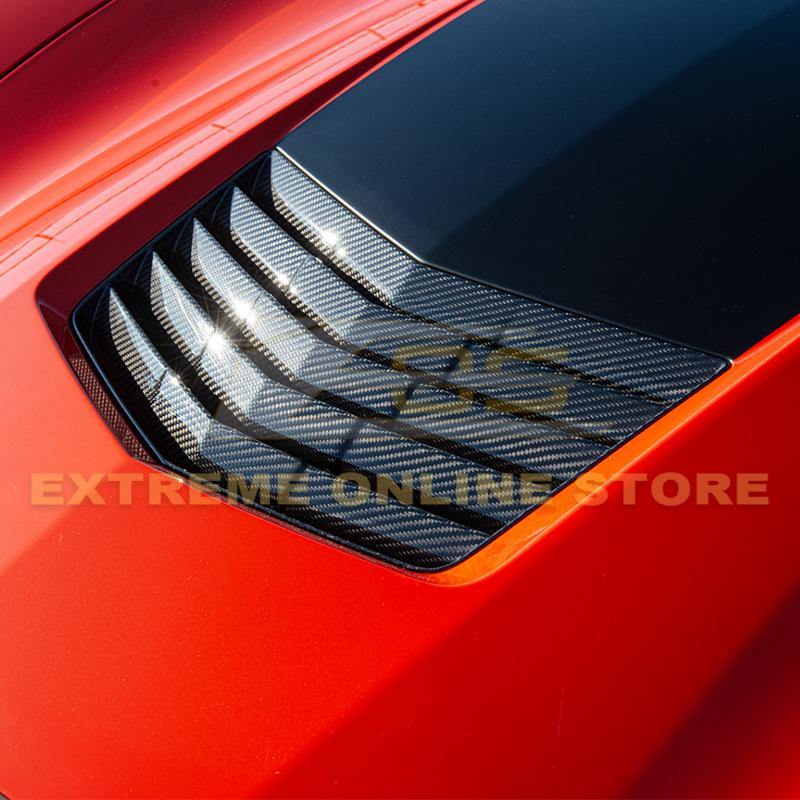 Corvette C7 Stingray / Grand Sport Carbon Fiber Hood Vent - Extreme Online Store