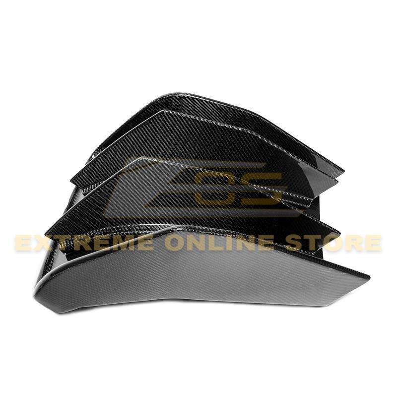 Corvette C7 Carbon Fiber Add On Rear Bumper Diffuser - Extreme Online Store