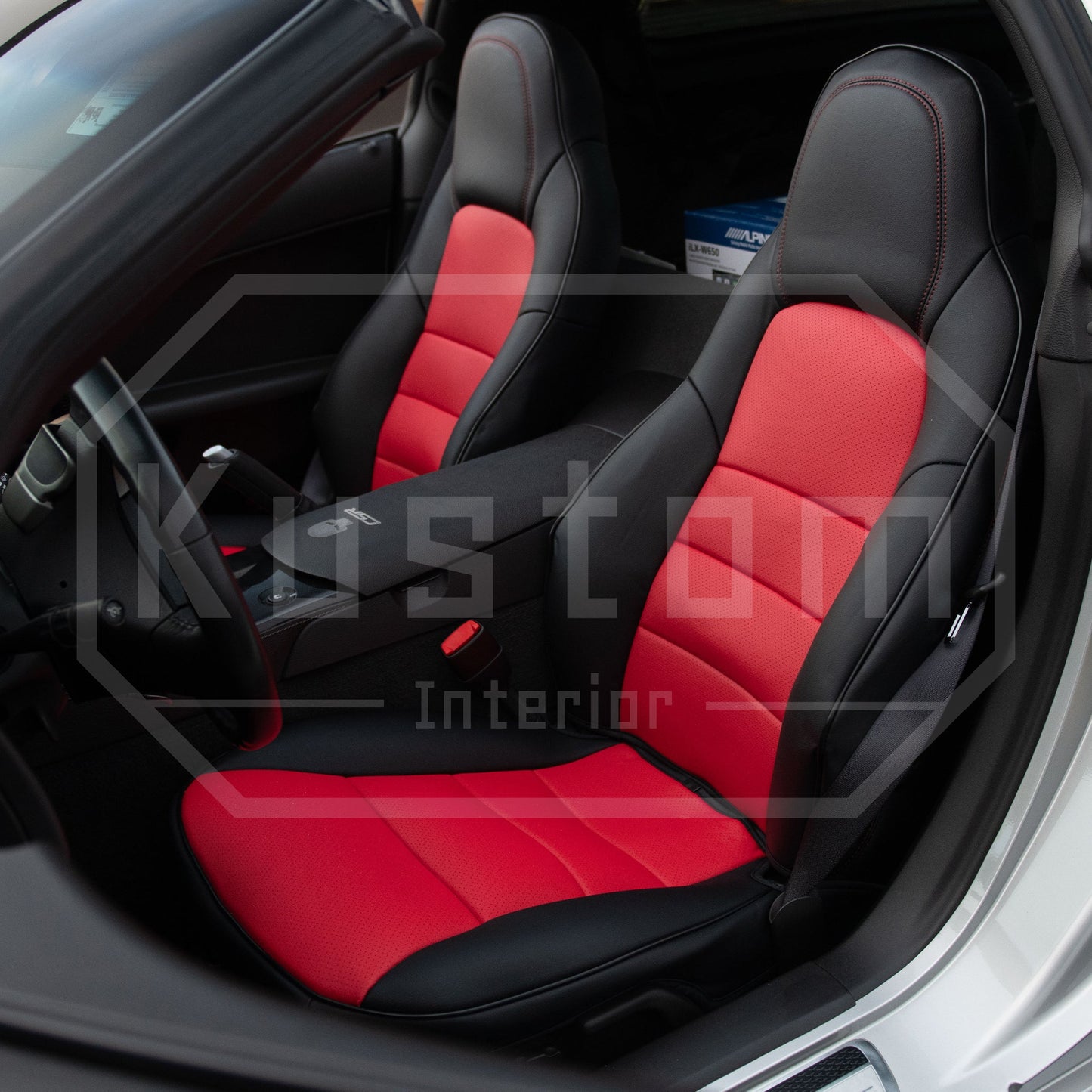 Chevrolet Corvette C6 Custom Leather Seat Covers