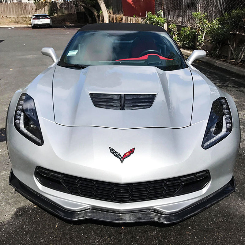 Corvette C7 Stage 2 / 3 Front Splitter Lip | Front Spoiler - ExtremeOnlineStore