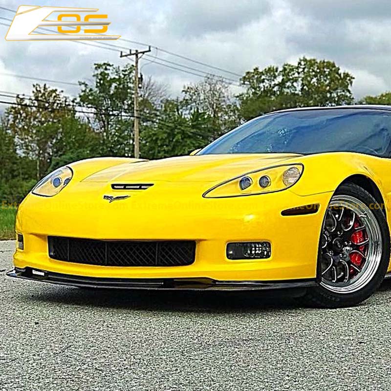 Corvette C6 Grand Sport / Z06 Carbon Flash Front Splitter Lip - ExtremeOnlineStore