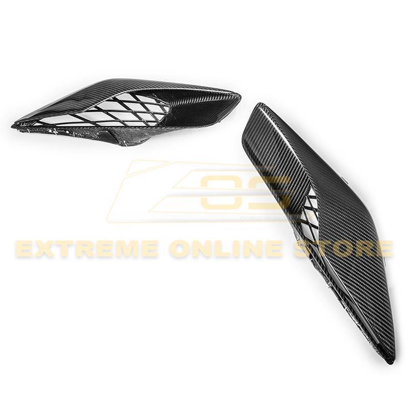 Corvette C7 Carbon Fiber Rear Quarter Intake Vents - Extreme Online Store