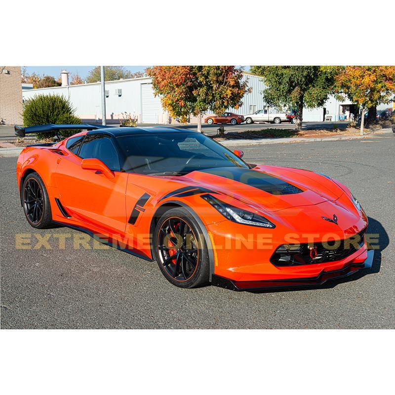 Corvette C7 Stingray / Grand Sport Carbon Fiber Hood Vent - Extreme Online Store