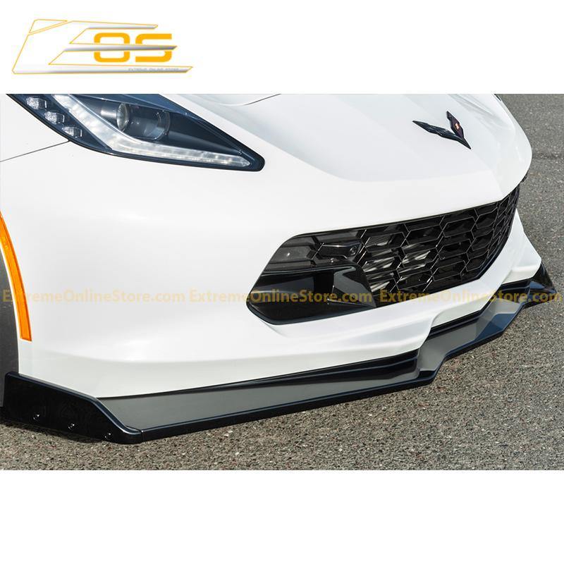 Corvette C7 Stage 2.5 ZR1 Conversion Extended Front Splitter Air Dam - Extreme Online Store