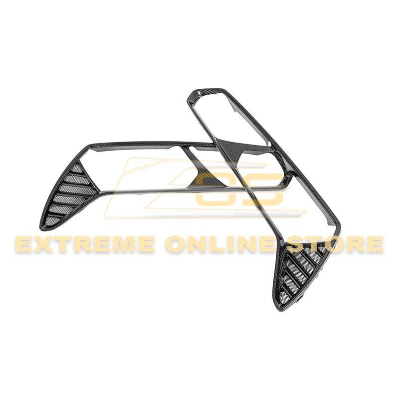 Corvette C7 Carbon Fiber Rear Tail Light Bezels - Extreme Online Store