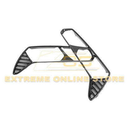 Corvette C7 Carbon Fiber Rear Tail Light Bezels - Extreme Online Store