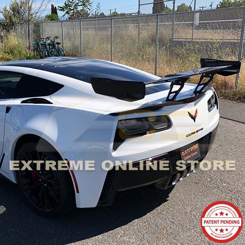 Corvette C7 ZR1 ZTK Conversion Rear Spoiler High Wing - Extreme Online Store