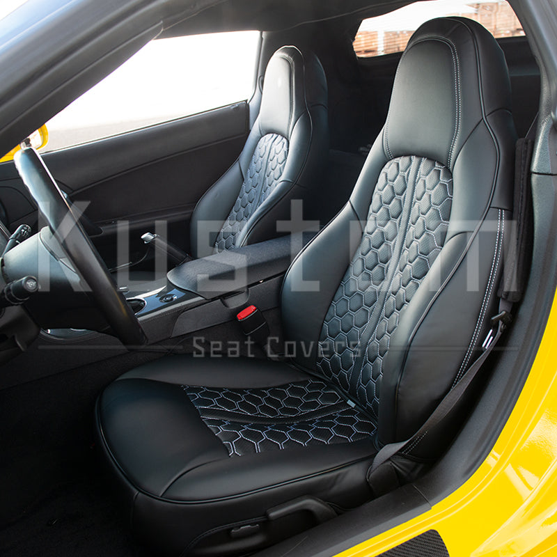 Chevrolet Corvette C6 Custom Leather Seat Covers