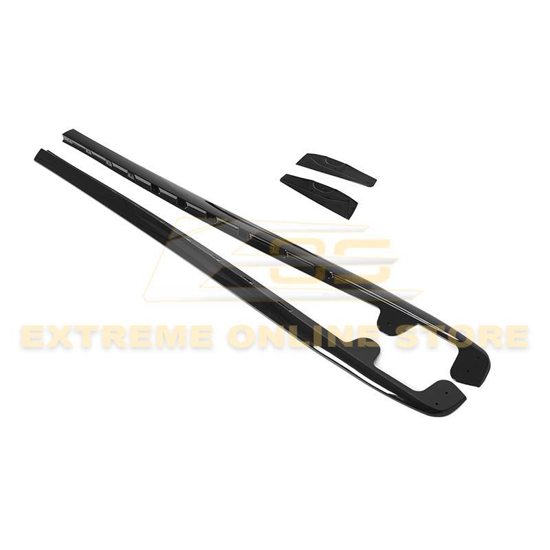 Corvette C6 Base Model Extended Front Splitter Lip & Side Skirts Rocker Panels - Extreme Online Store