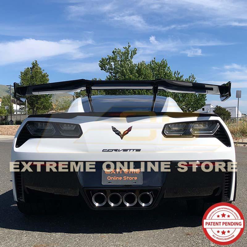 Corvette C7 ZR1 ZTK Conversion Rear Spoiler High Wing - Extreme Online Store