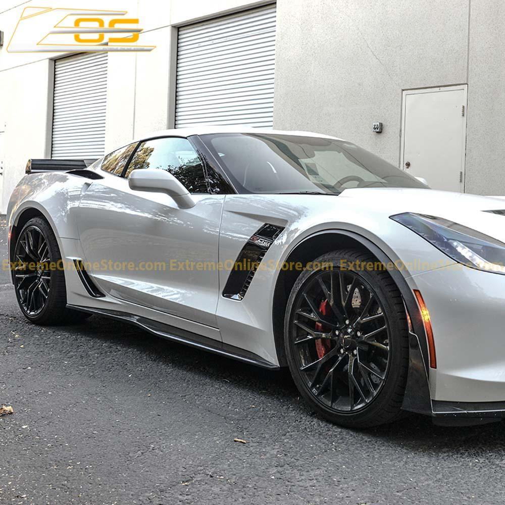 Corvette C7 Stage 2 / 3 Front Splitter & Side Skirts - ExtremeOnlineStore