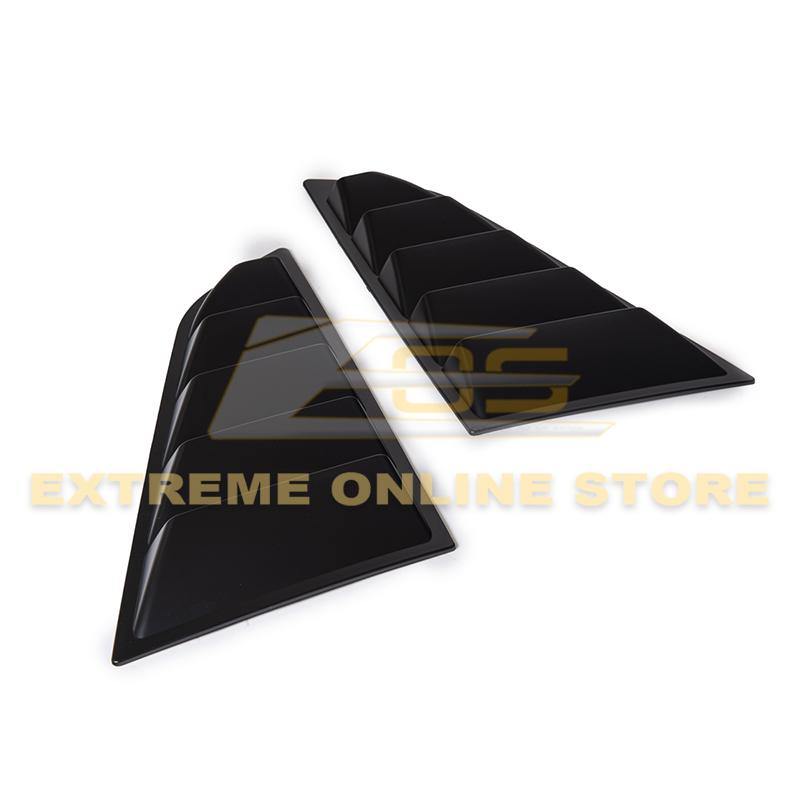 Corvette C7 Coupe Rear Side Window Louver Covers - Extreme Online Store