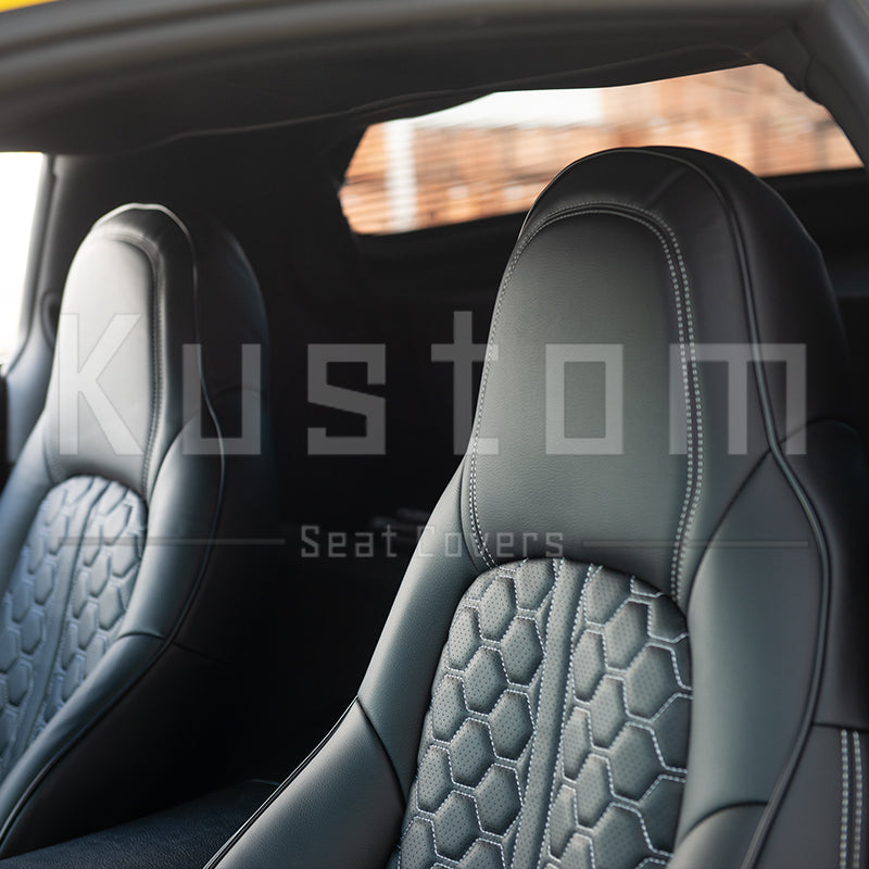 Chevrolet Corvette C6 Custom Leather Seat Covers