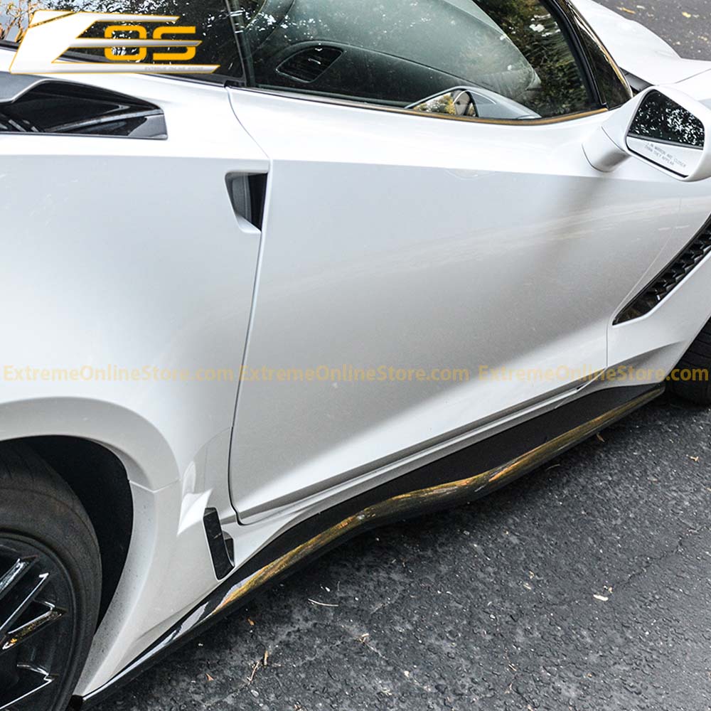 Corvette C7 Grand Sport / Z06 Side Skirts Rocker Panels - ExtremeOnlineStore