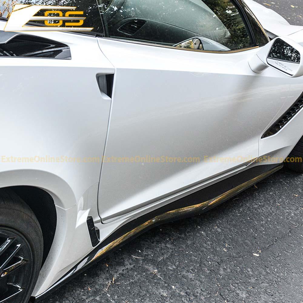 Corvette C7 Stage 2 / 3 Front Splitter & Side Skirts - ExtremeOnlineStore