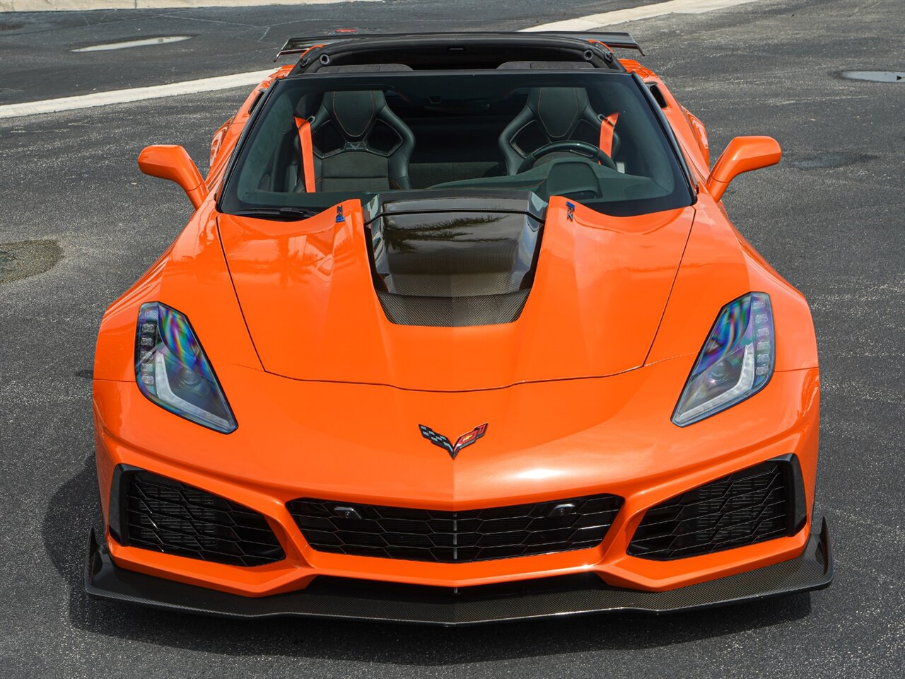 Chevrolet Corvette C7 ZR1 Carbon Fiber Front Splitter